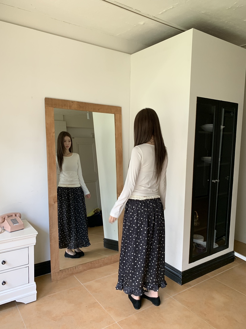 MAISONDEGLORY東大門實拍女士新款人氣真品推薦熱賣休閑長裙MAISONDEGLORY長裙