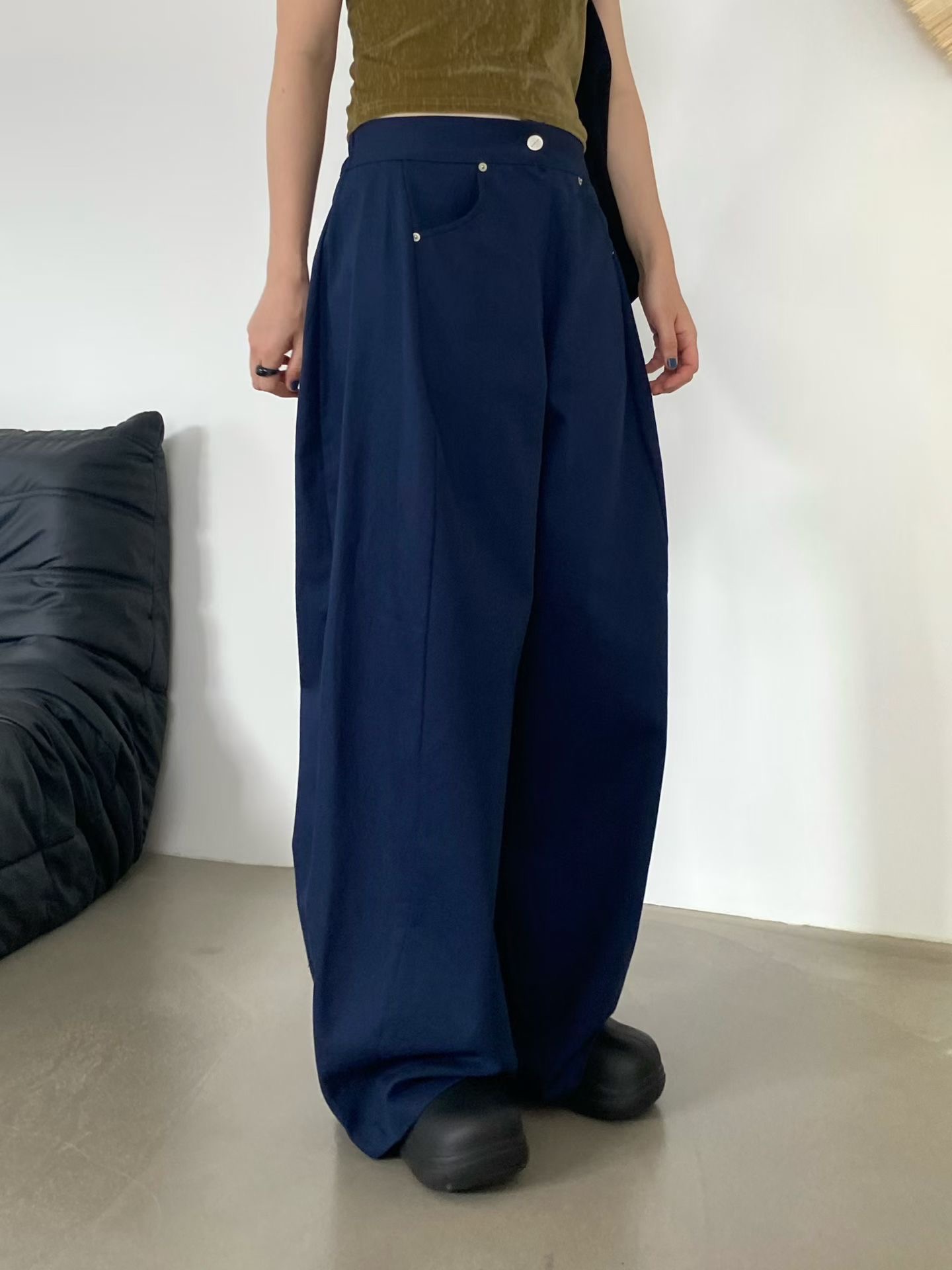 AUTHENTIC-OT東大門實拍女裝新品休閑人氣熱賣推薦牛仔褲AUTHENTIC牛仔褲圖色3