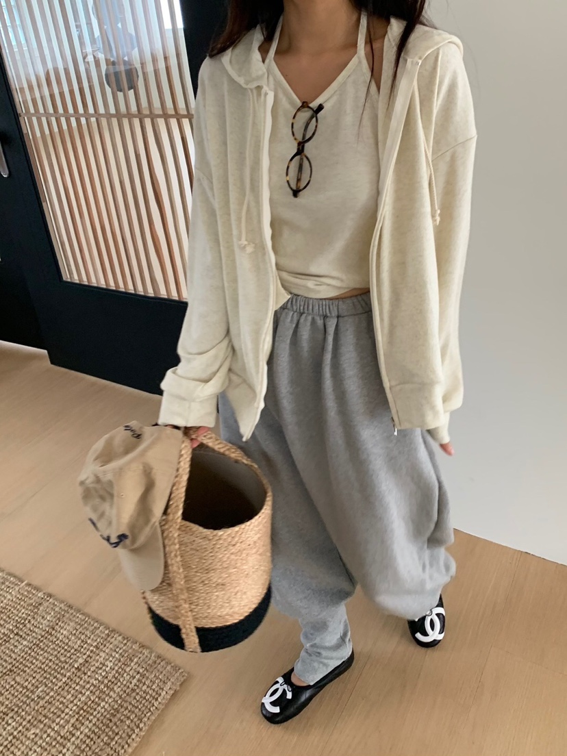 LIKEVAM韓國代購女裝新品推薦真品人氣衛衣安哥拉羊毛拉鏈LIKEVAM衛衣
