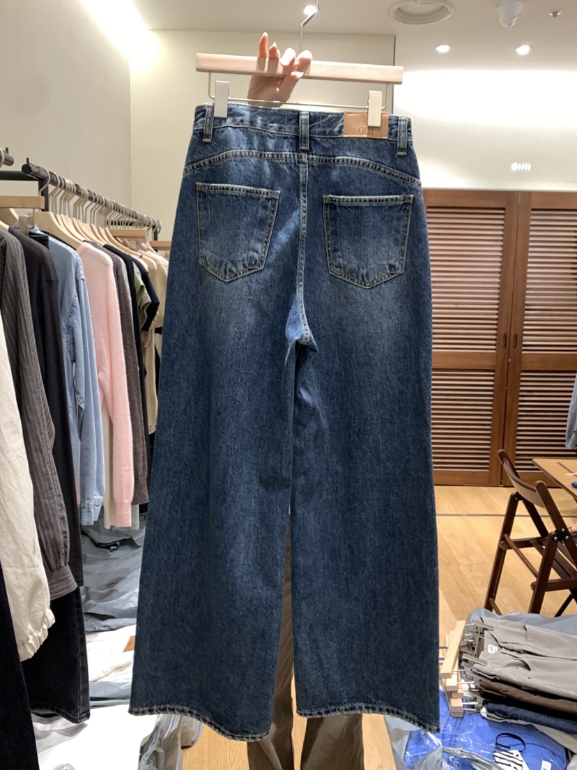 GILLI韓國直郵女裝新款真品人氣推薦休閑熱賣時尚牛仔褲GILLI牛仔褲