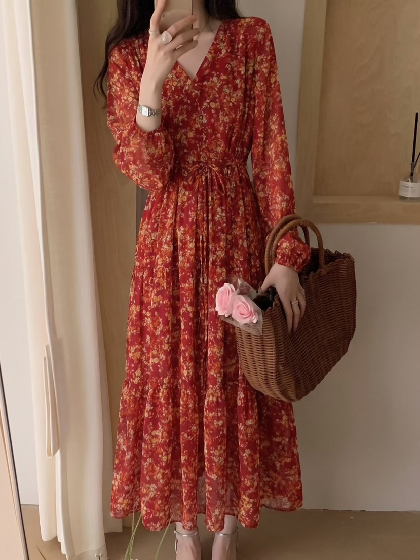 OLA韓國直郵女裝新品人氣時尚休閑推薦熱賣真品連衣裙OPSmellor/OLA連衣裙
