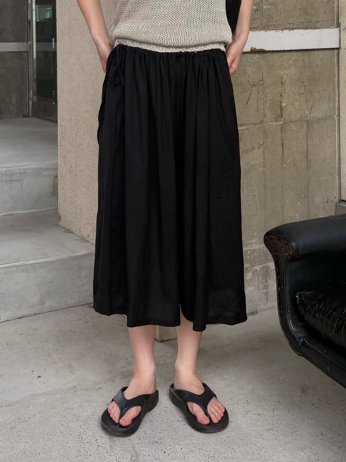 AUTHENTIC-OT東大門直郵女士新款真品時尚休閑推薦休閑褲AUTHENTIC休閑褲圖色2