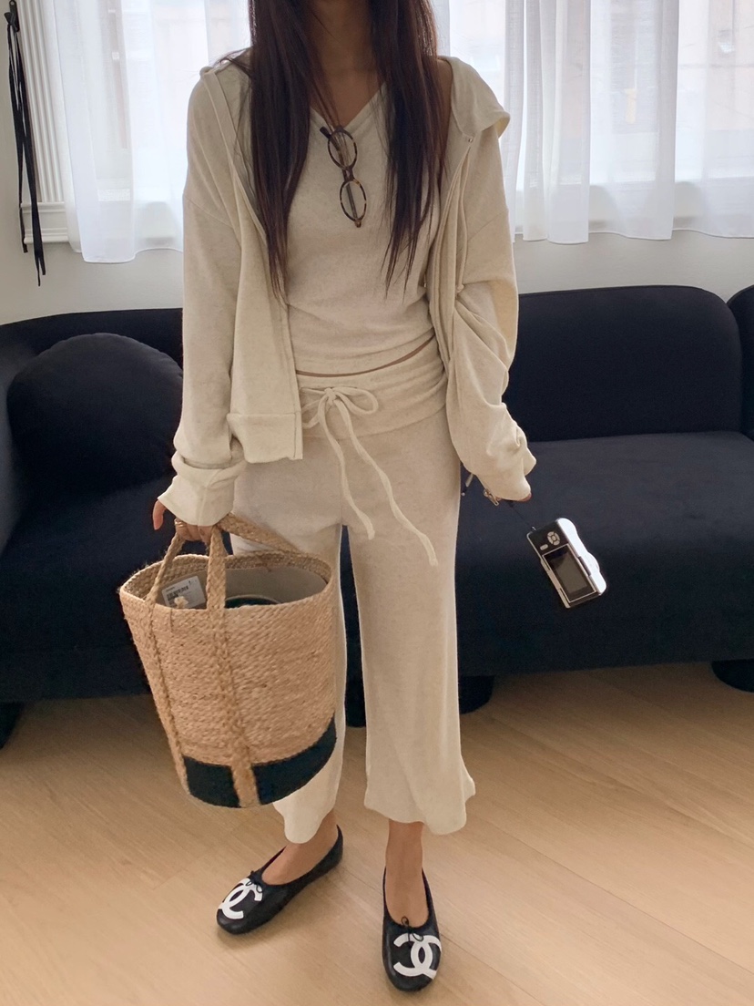 LIKEVAM東大門實拍女裝新款時尚真品推薦套裝三件套安哥拉LIKEVAM套裝