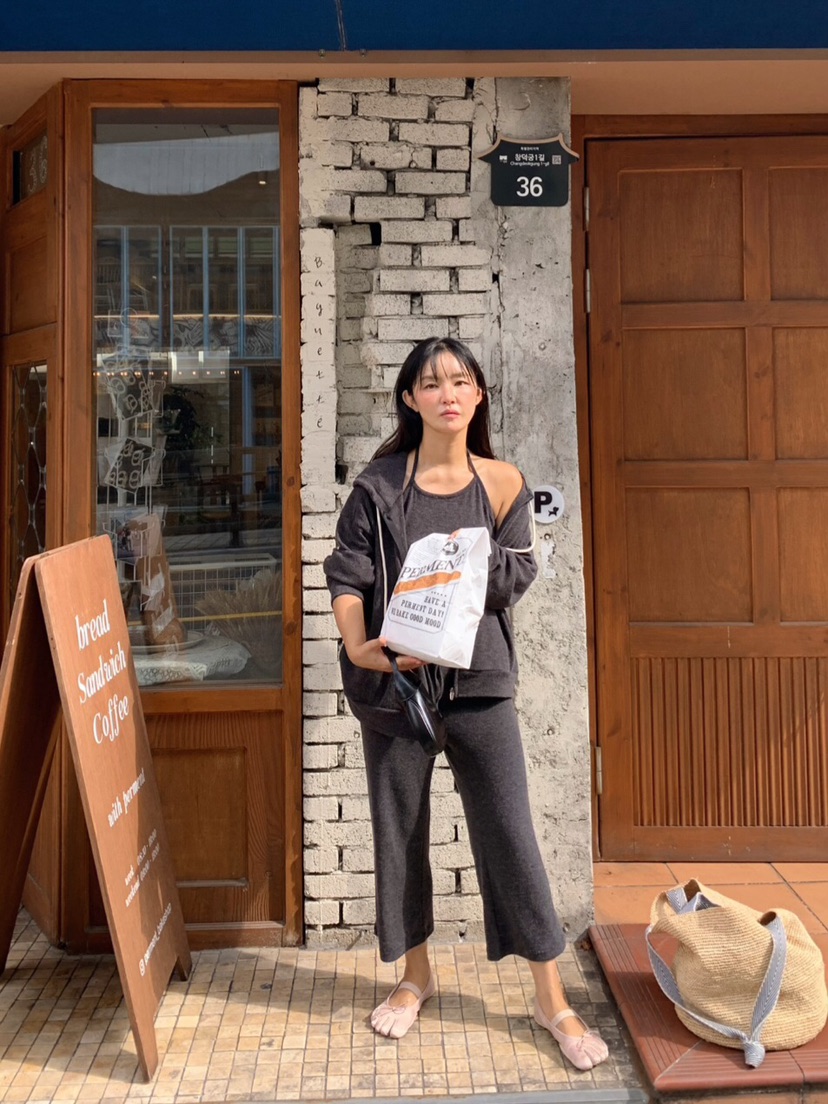 LIKEVAM東大門實拍女裝新款時尚真品推薦套裝三件套安哥拉LIKEVAM套裝
