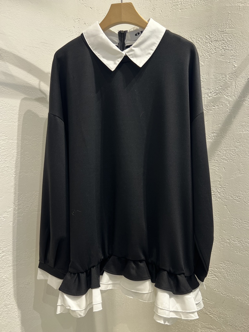 OLA東大門直郵女裝新品人氣時尚休閑真品推薦熱賣衛衣褶皺mellor/OLA衛衣圖色3