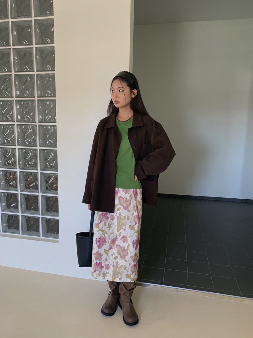 CAMEL-P韓國代購女士新款推薦長袖T恤雙層Came_l 家長袖T恤