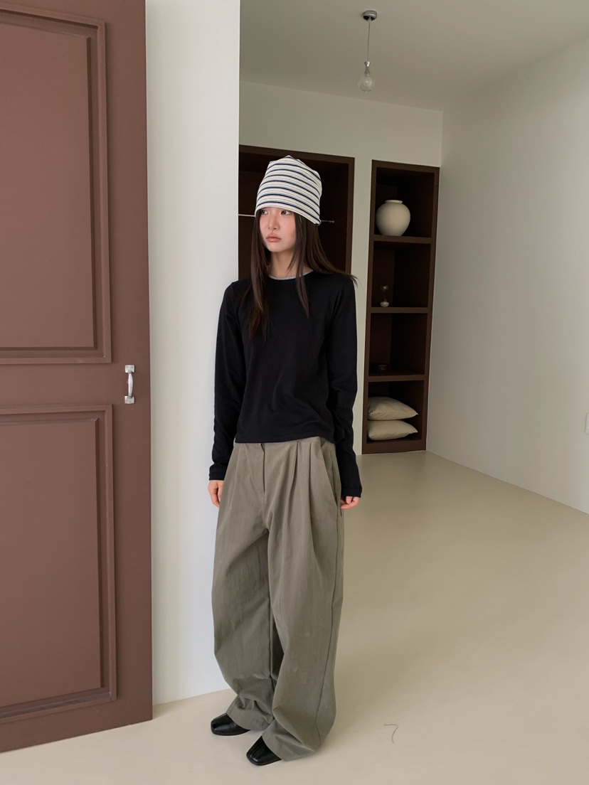 CAMEL-P韓國代購女士新款推薦長袖T恤雙層Came_l 家長袖T恤