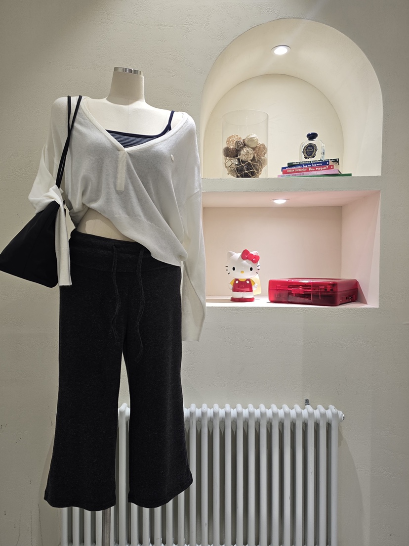 LIKEVAM東大門實拍女士新品真品推薦時尚休閑休閑褲安哥拉LIKEVAM休閑褲