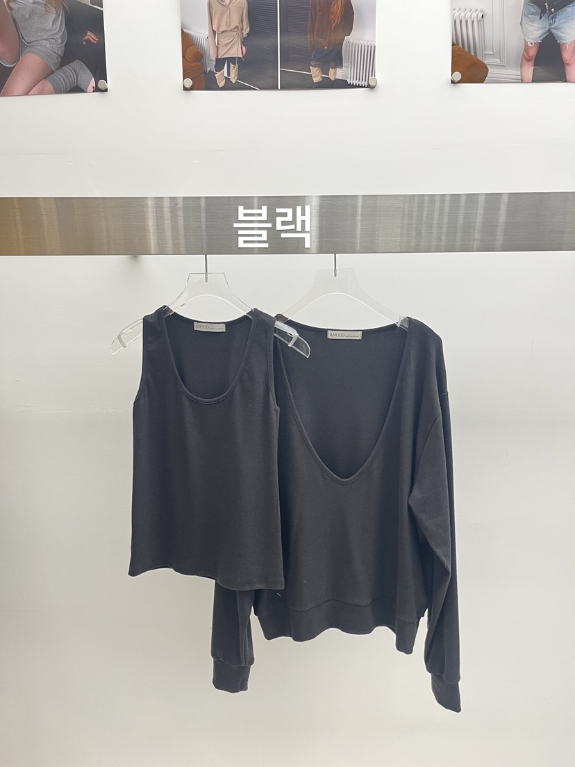 AMOOD韓國直郵女士新品時尚真品熱賣休閑人氣推薦套裝套裝AMOOD套裝圖色2