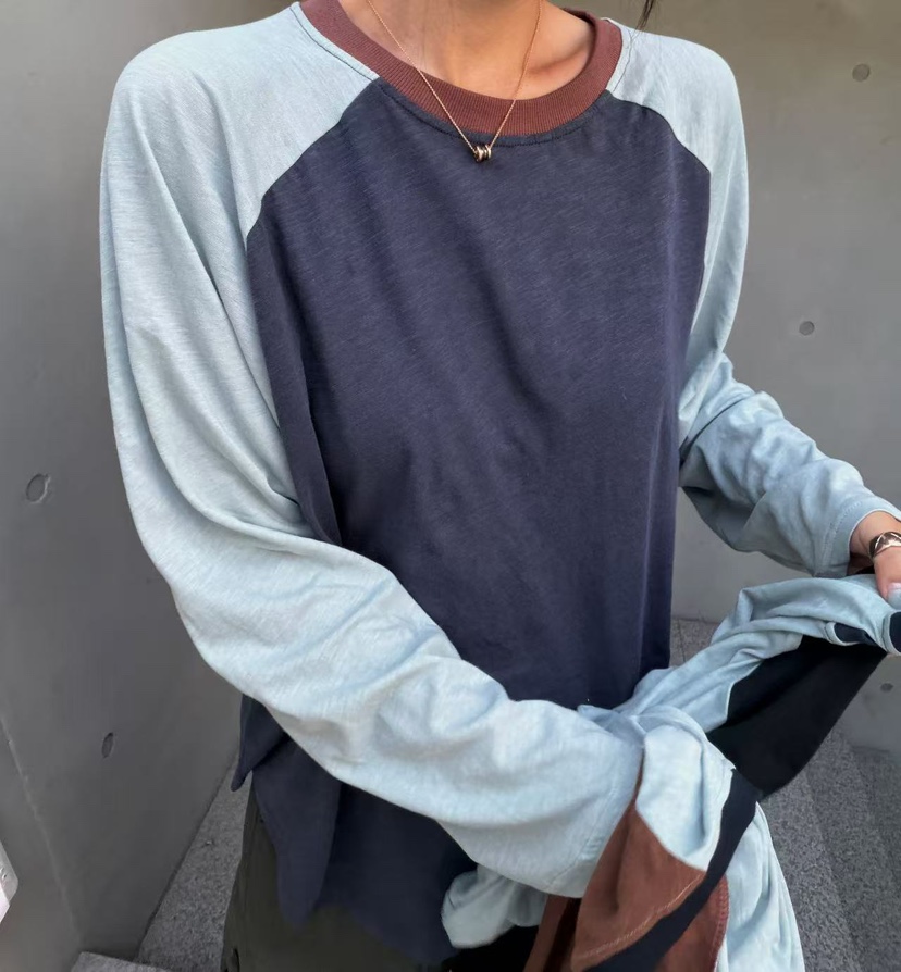 OLI EDIT韓國直郵女裝新款推薦人氣休閑時尚真品長袖T恤OLI EDIT長袖T恤