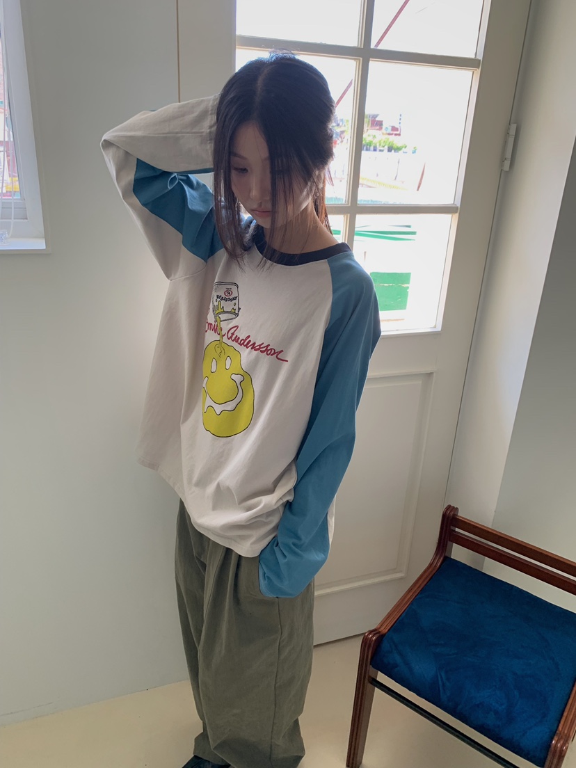 CAMEL-P東大門代購女裝新品推薦長袖T恤Came_l 家長袖T恤