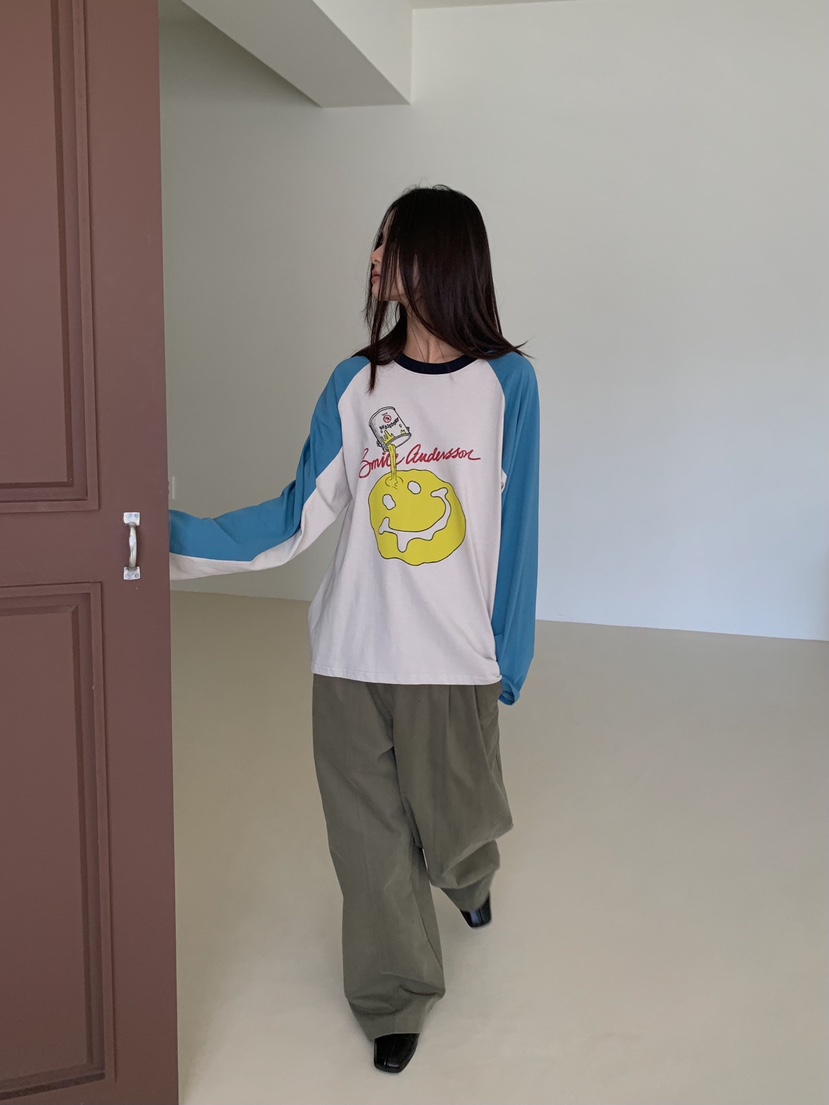 CAMEL-P東大門代購女裝新品推薦長袖T恤Came_l 家長袖T恤