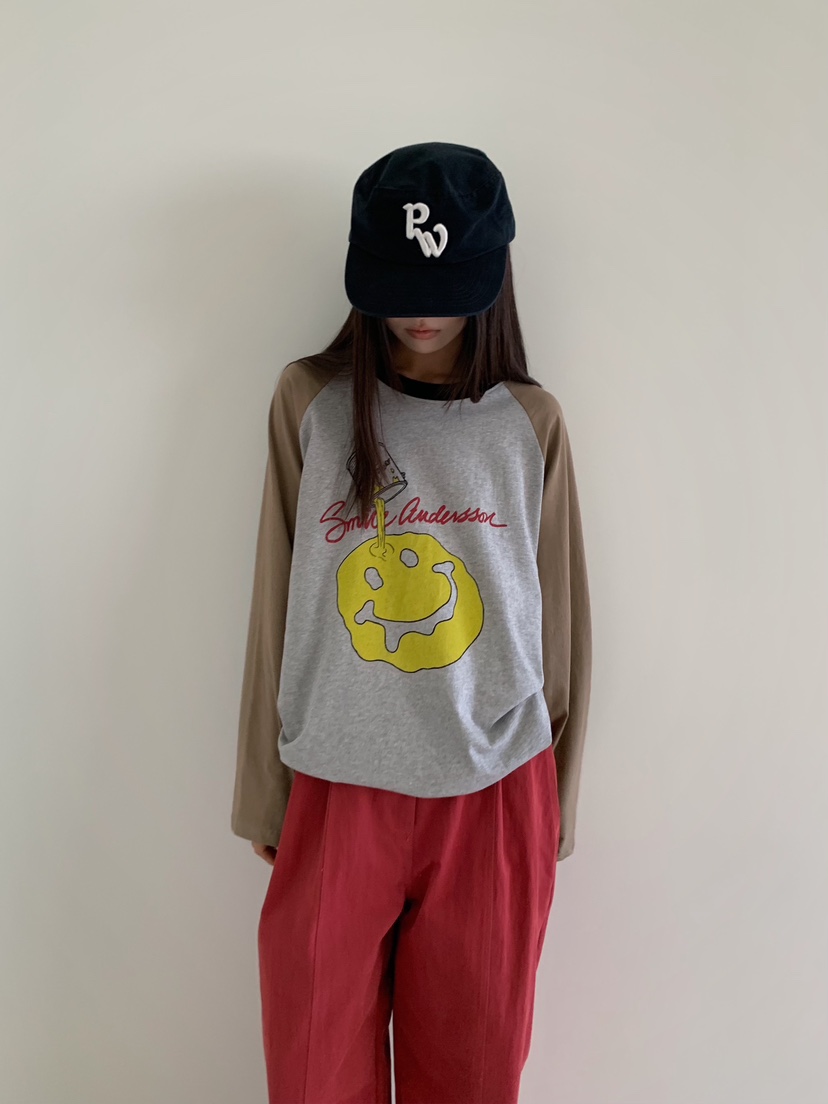 CAMEL-P東大門代購女裝新品推薦長袖T恤Came_l 家長袖T恤