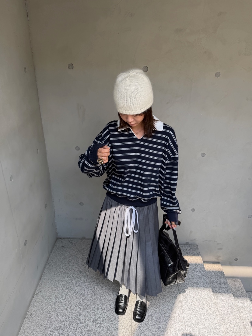 OLI EDIT東大門代購女士新品時尚熱賣半身裙中短裙百褶褶裙OLI EDIT半身裙/中短裙