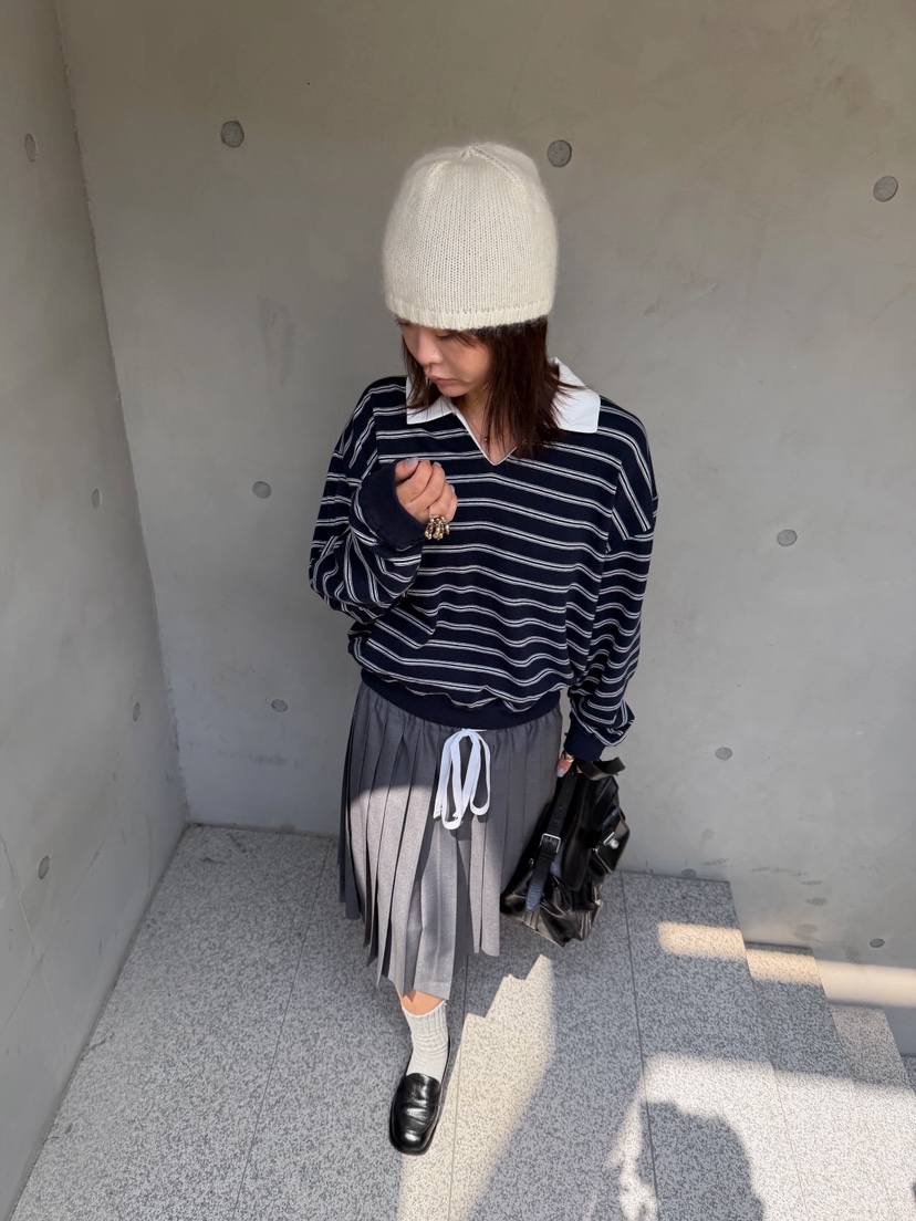 OLI EDIT東大門代購女士新品時尚熱賣半身裙中短裙百褶褶裙OLI EDIT半身裙/中短裙
