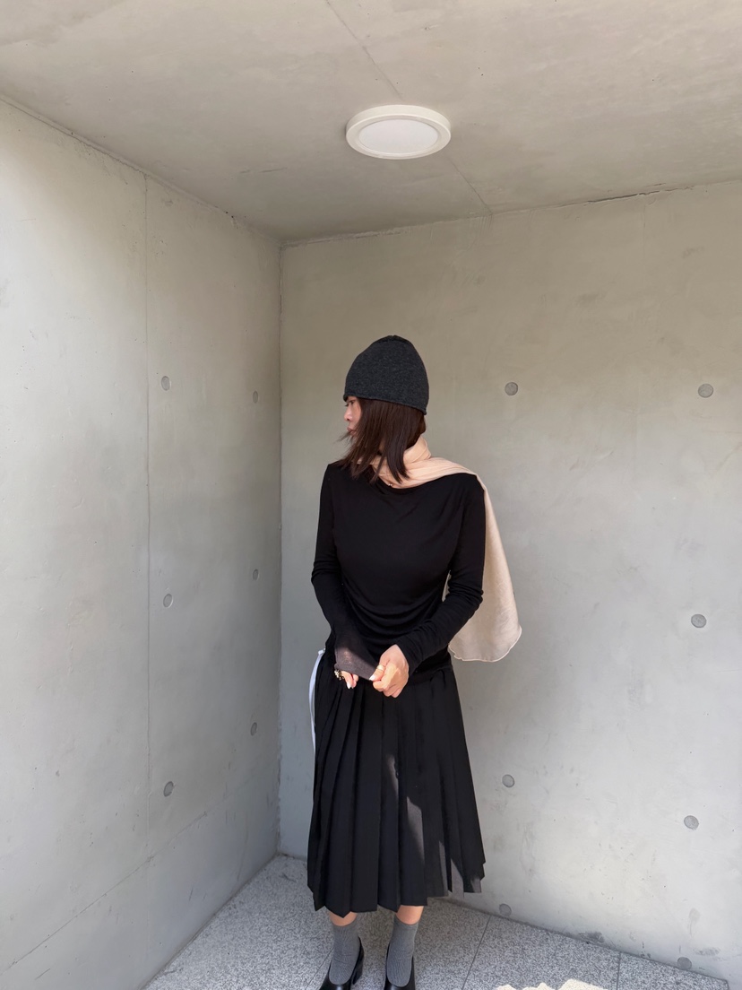 OLI EDIT東大門代購女士新品時尚熱賣半身裙中短裙百褶褶裙OLI EDIT半身裙/中短裙