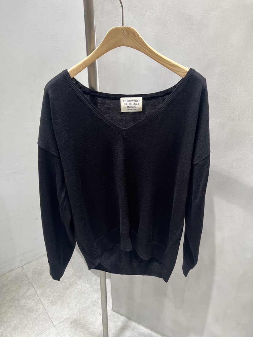 EVERCOMMERCE METICULOUSLY DESIGNED東大門實拍女裝新品時尚針織衫EVERCOMMERCE METICULOUSLY DESIGNED針織衫圖色4