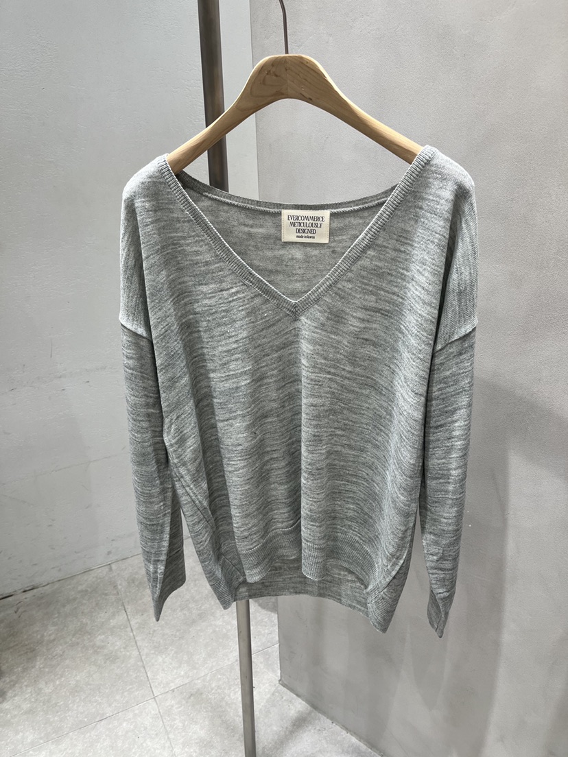 EVERCOMMERCE METICULOUSLY DESIGNED東大門實拍女裝新品時尚針織衫EVERCOMMERCE METICULOUSLY DESIGNED針織衫圖色5