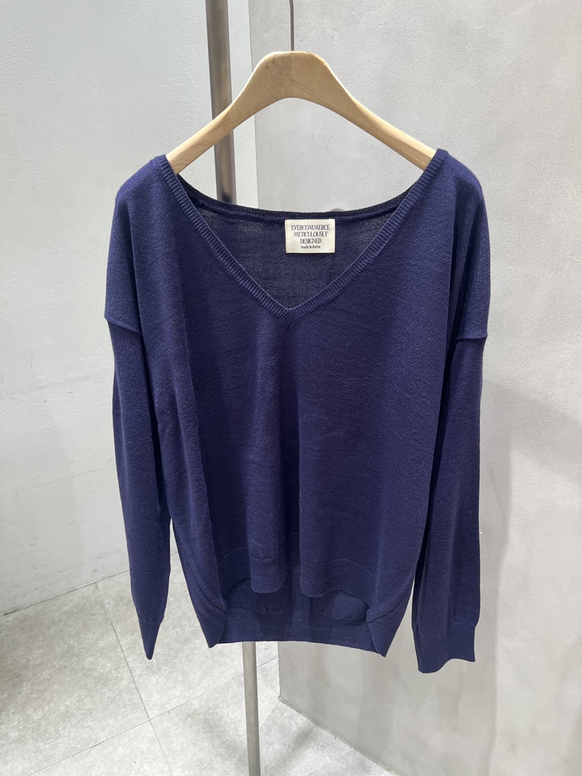EVERCOMMERCE METICULOUSLY DESIGNED東大門實拍女裝新品時尚針織衫EVERCOMMERCE METICULOUSLY DESIGNED針織衫圖色6