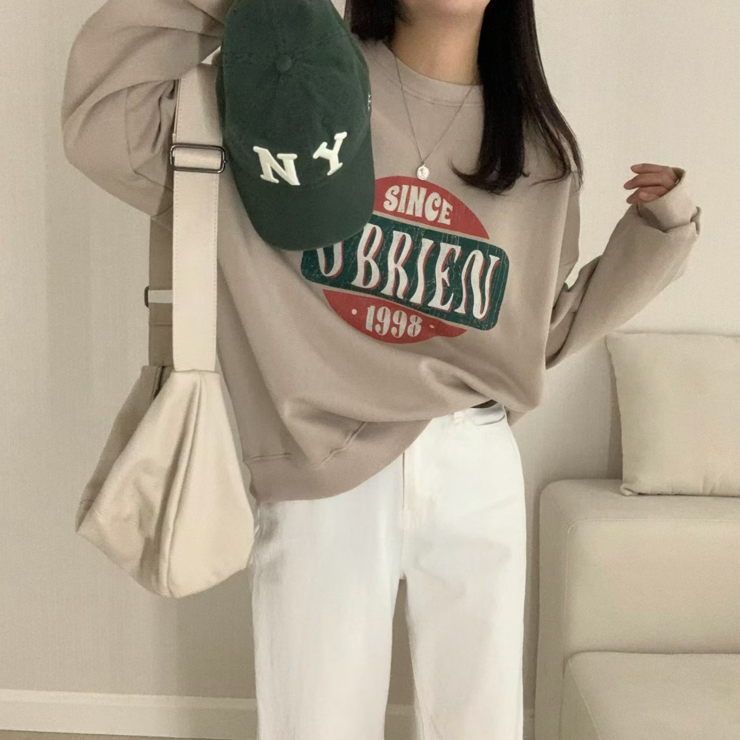 HELLO JINI東大門實拍女裝新款熱賣休閑真品人氣時尚衛衣HELLO JINI衛衣