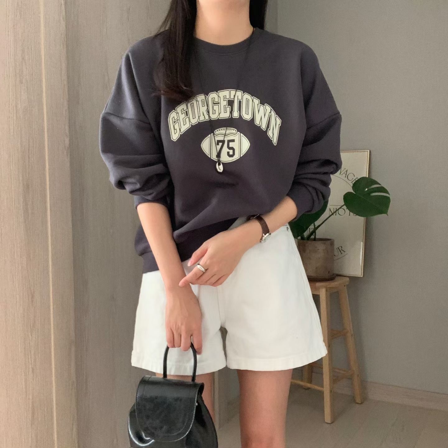 HELLO JINI東大門直郵女裝新款真品熱賣推薦時尚人氣衛衣HELLO JINI衛衣圖色2