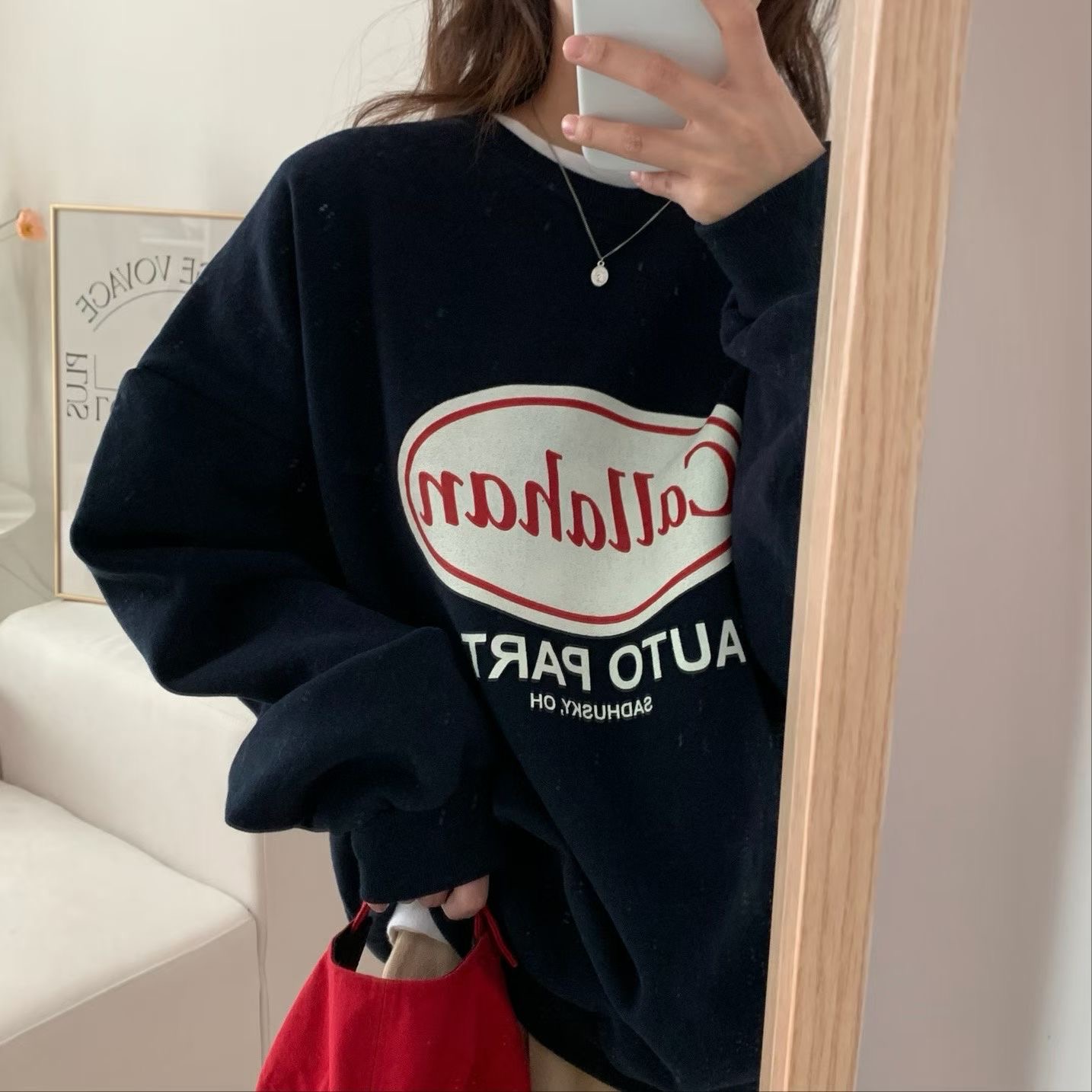 HELLO JINI東大門代購女士新品時尚真品衛衣不含內搭運動HELLO JINI衛衣
