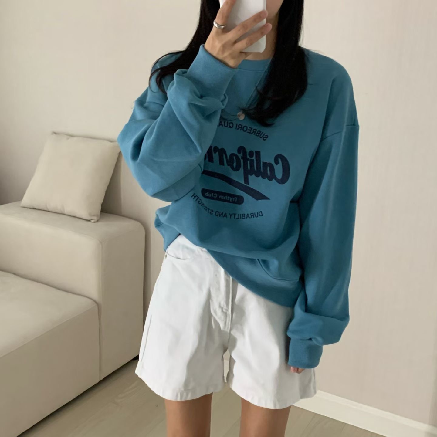 HELLO JINI東大門代購女裝新品時尚真品熱賣人氣推薦衛衣HELLO JINI衛衣
