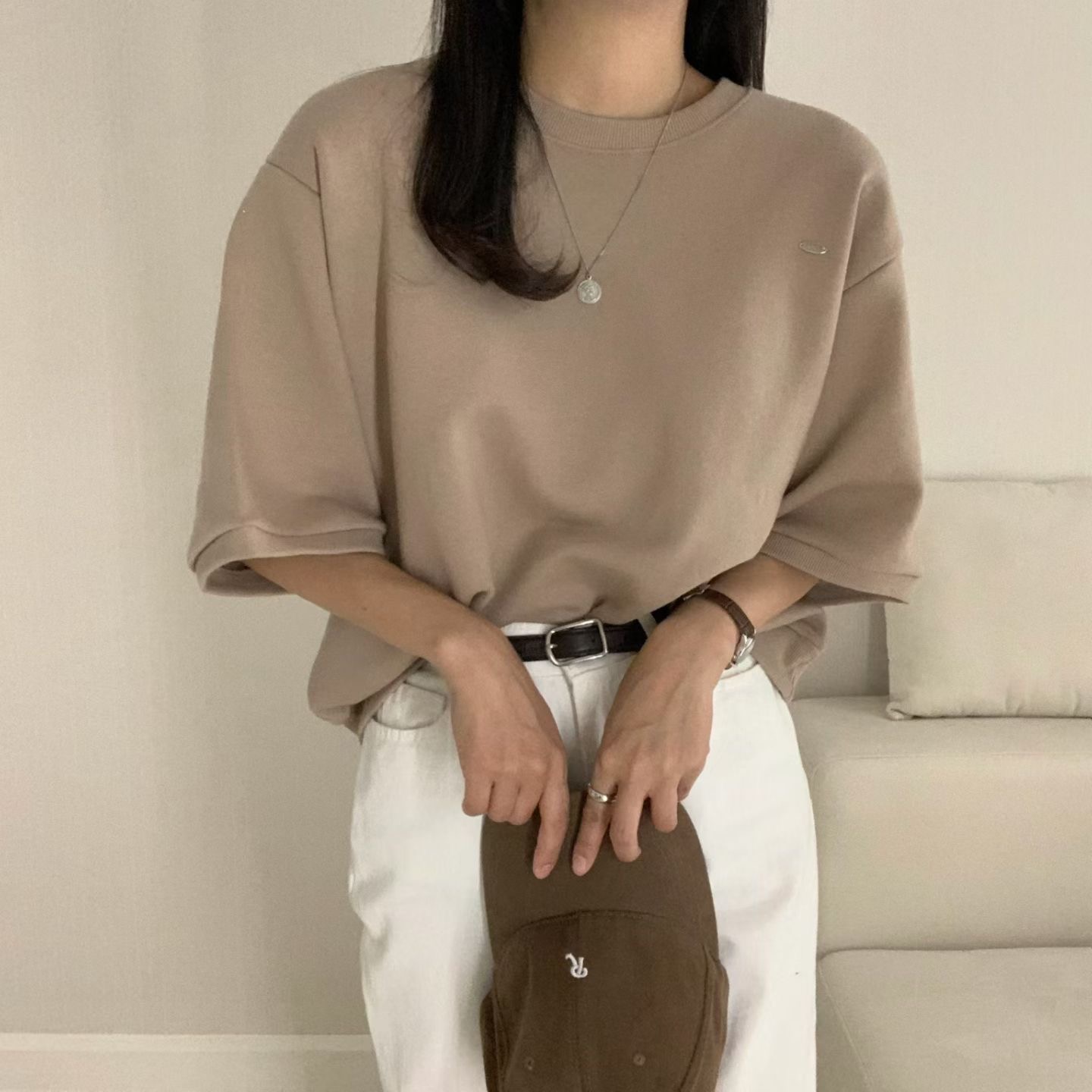 HELLO JINI東大門代購女裝新款推薦時尚真品熱賣休閑T恤HELLO JINIT恤