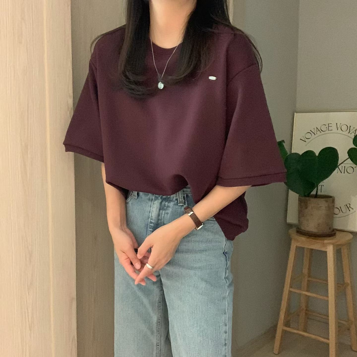 HELLO JINI東大門代購女裝新款推薦時尚真品熱賣休閑T恤HELLO JINIT恤