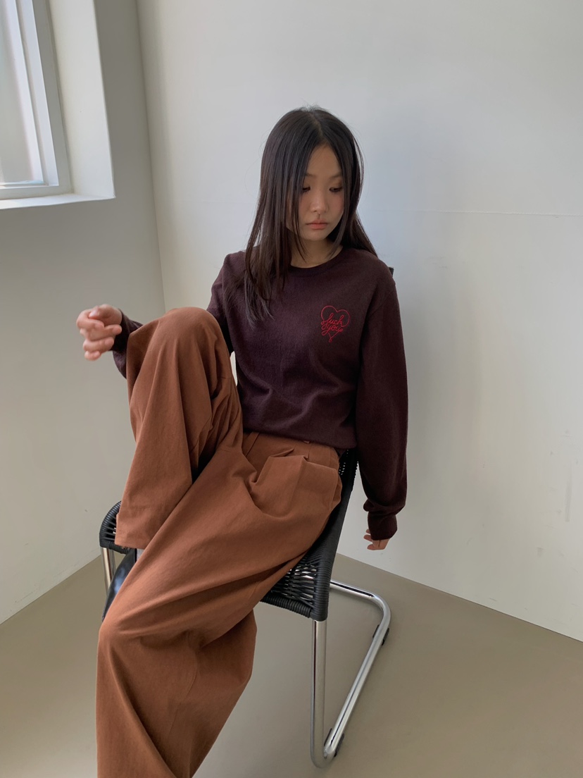 CAMEL-P韓國直郵女士新品熱賣休閑褲棉質褶裥雙層Came_l 家休閑褲