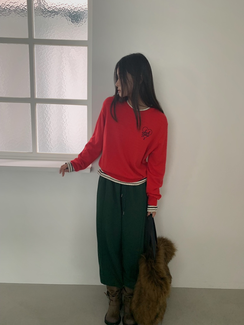 CAMEL-P韓國直郵女裝新款推薦針織衫羊絨Came_l 家針織衫