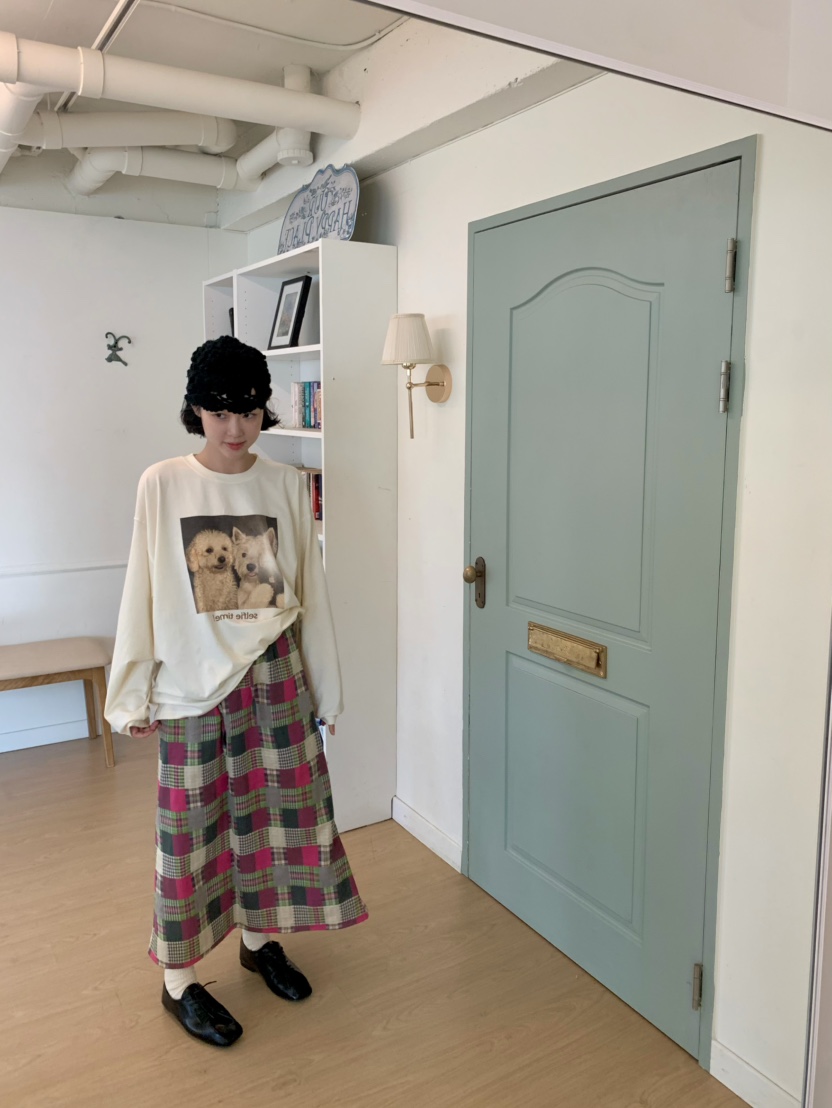 X韓國代購女士新品推薦熱賣時尚人氣真品休閑長袖T恤X長袖T恤