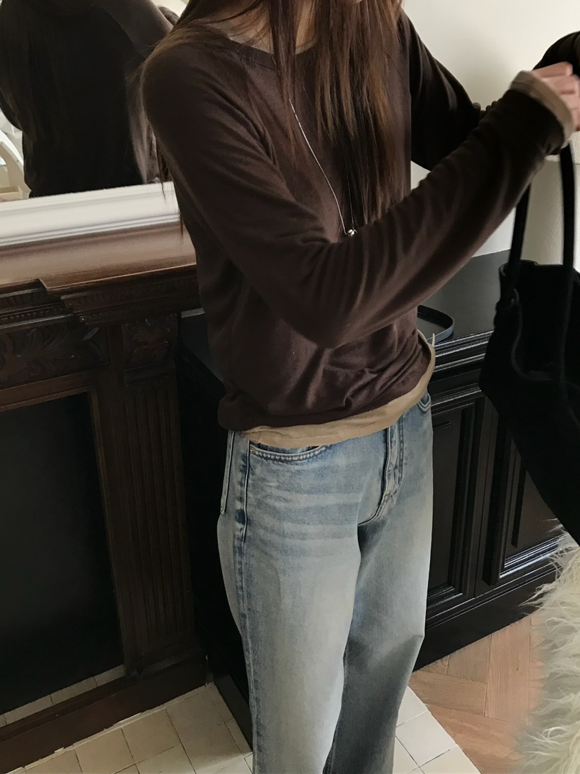 ESCHER東大門實拍女裝新品人氣熱賣職業時尚真品休閑長袖T恤ESCHER長袖T恤