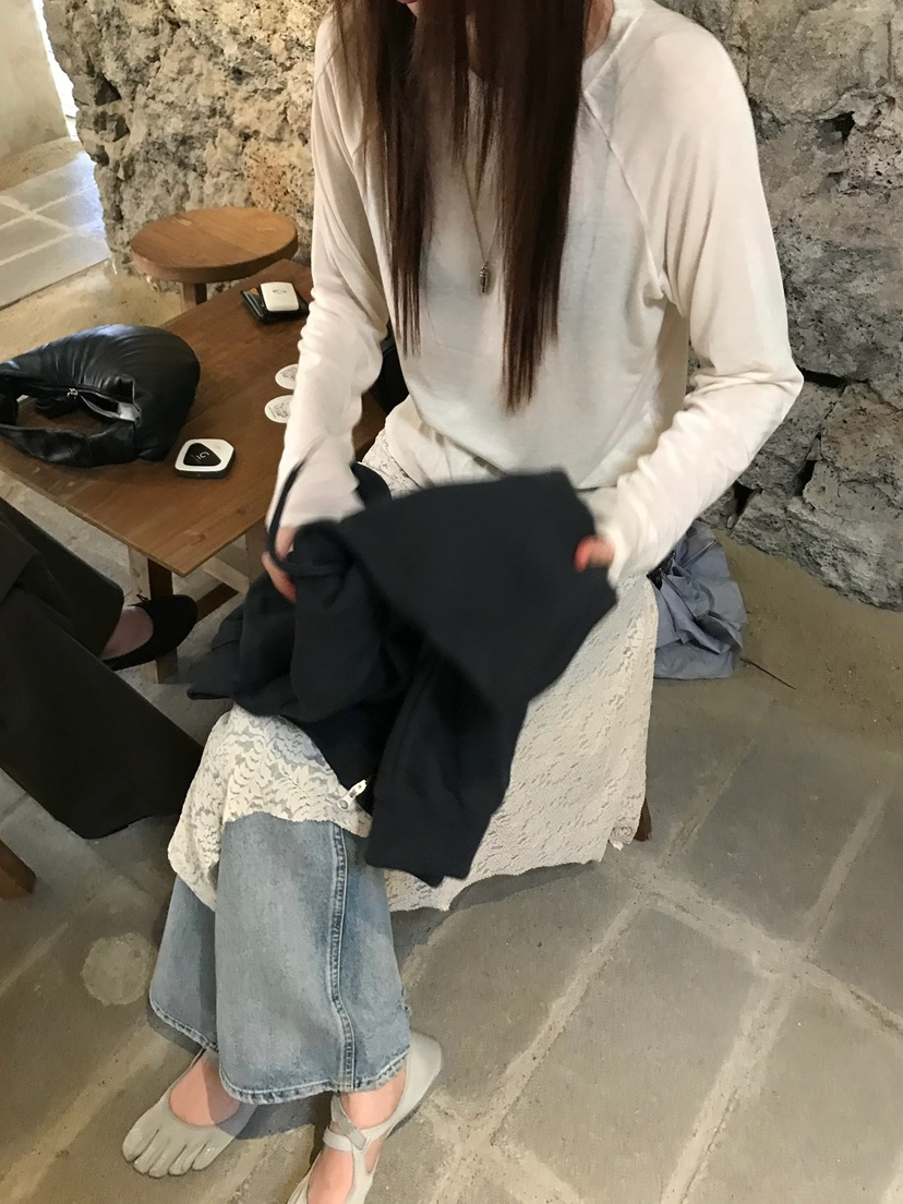 ESCHER東大門實拍女裝新品人氣熱賣職業時尚真品休閑長袖T恤ESCHER長袖T恤圖色2