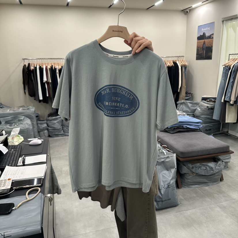 URBANSTORY/REMAKING韓國直郵女裝新品推薦休閑人氣真品T恤Remaking/URBANSTORYT恤圖色4