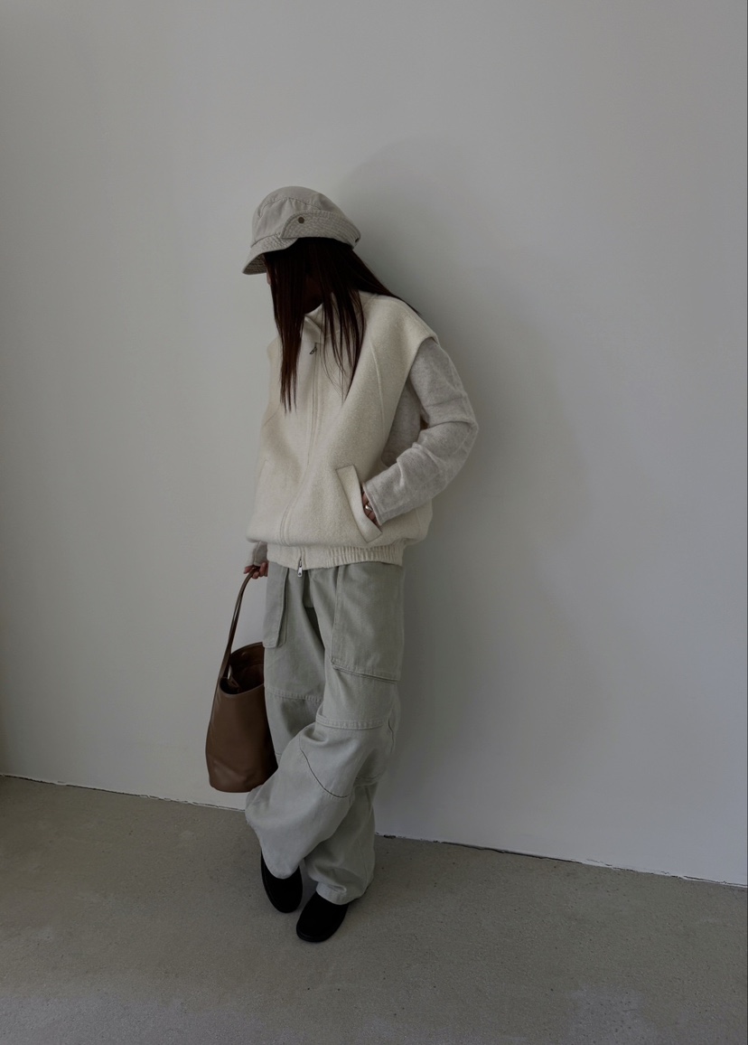 J SHOP東大門代購女士新品休閑推薦真品熱賣人氣馬甲羊駝J_SHOP馬甲