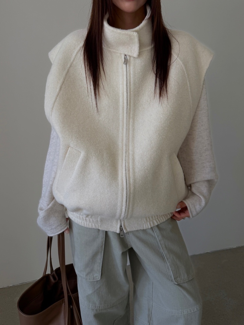 J SHOP東大門代購女士新品休閑推薦真品熱賣人氣馬甲羊駝J_SHOP馬甲