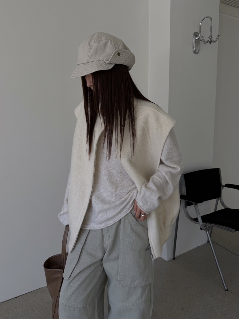 J SHOP東大門代購女士新品休閑推薦真品熱賣人氣馬甲羊駝J_SHOP馬甲