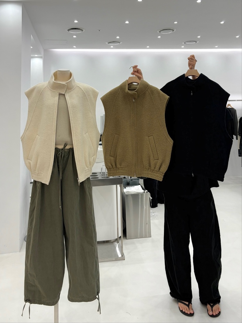 J SHOP東大門代購女士新品休閑推薦真品熱賣人氣馬甲羊駝J_SHOP馬甲圖色2左二色