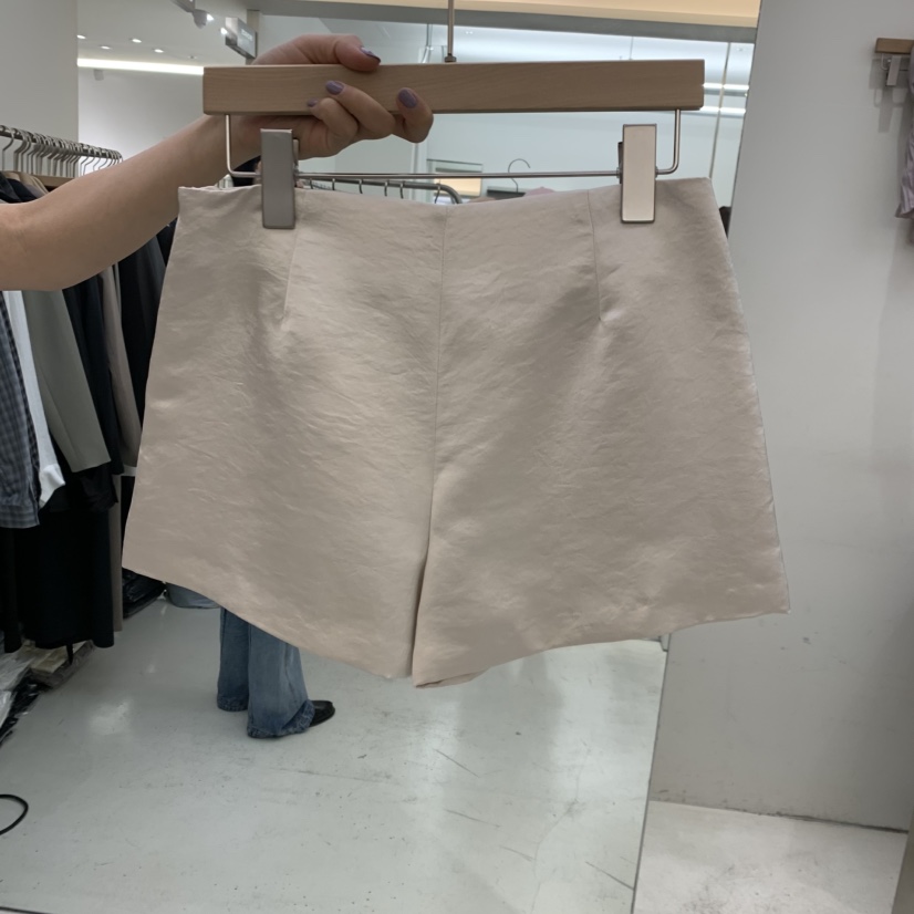 FLAUNT韓國直郵女裝新款時尚人氣真品休閑推薦熱賣裙褲緞面FLAUNT裙褲