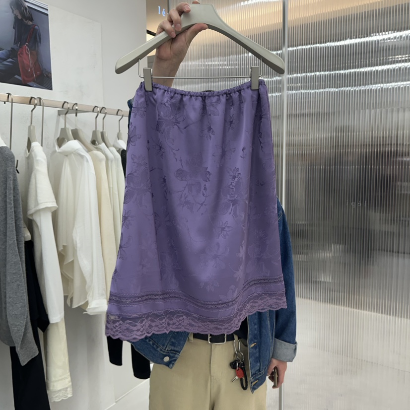 LEPI東大門代購女裝新款人氣時尚休閑推薦真品熱賣長裙緞LEPI長裙