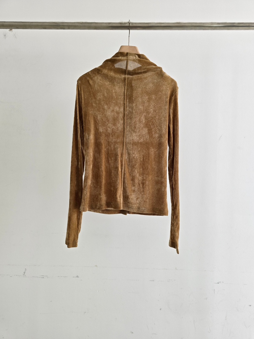 J SHOP韓國代購女裝新品熱賣真品時尚開衫天鵝絨網眼開衫J_SHOP開衫