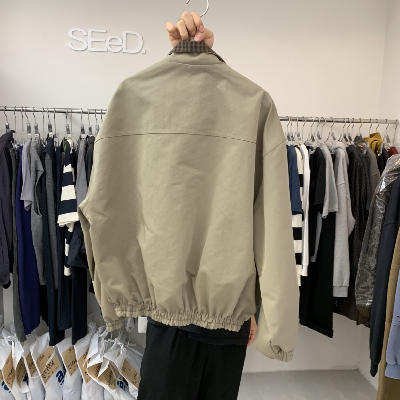 LEESEED-A/SEED東大門實拍女裝新品推薦休閑時尚真品夾克SEeD-SOBORO夾克