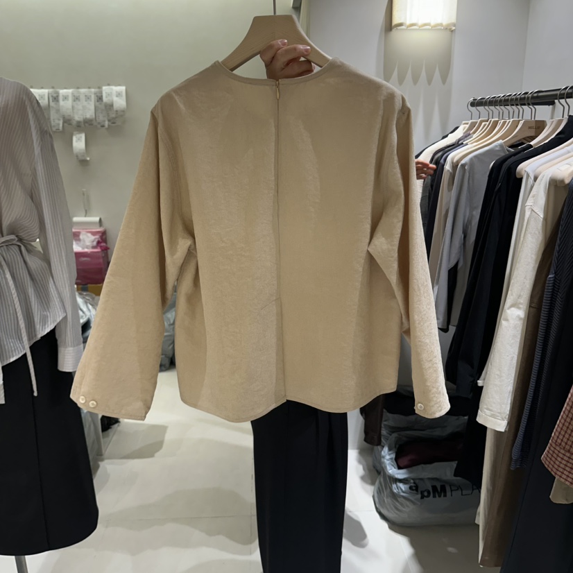 MILLIF東大門實拍女士新款熱賣推薦人氣休閑襯衫蕾絲衫腰帶MILLIF襯衫/蕾絲衫
