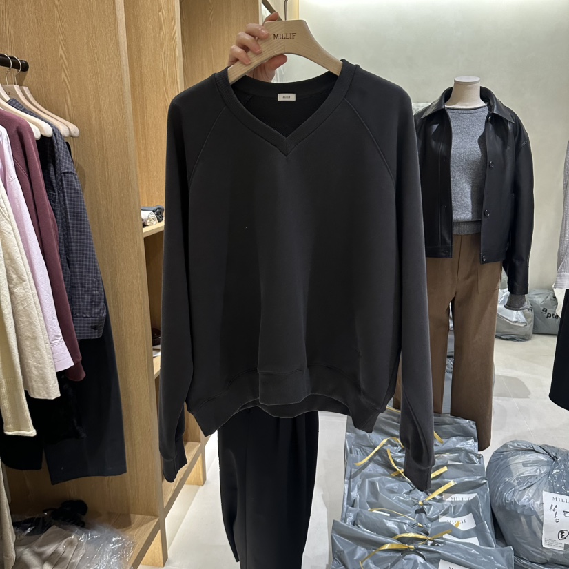 MILLIF東大門實拍女士新品休閑人氣真品推薦熱賣衛衣刺繡MILLIF衛衣圖色3