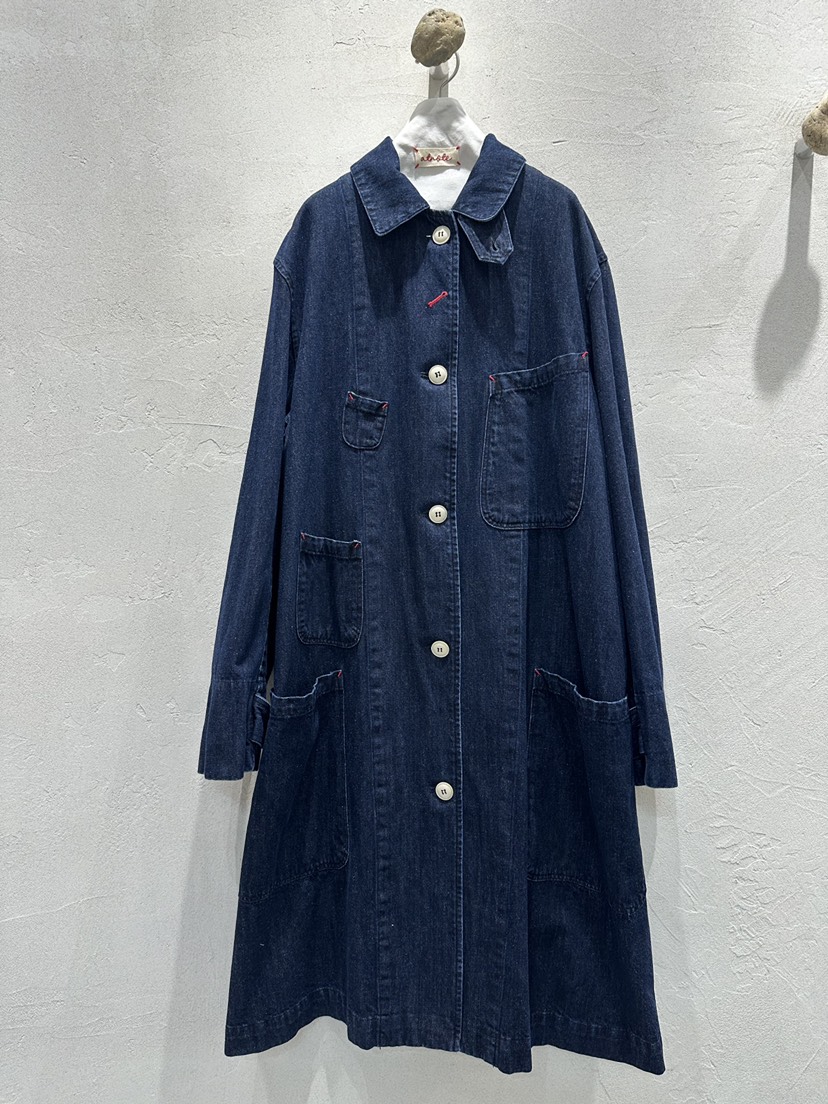 AT NOTE東大門實拍女裝新款時尚推薦熱賣人氣長款風衣口袋AT NOTE長款風衣圖色2