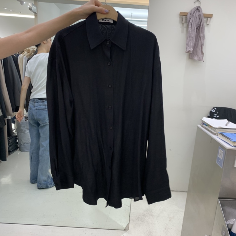 FLAUNT韓國直郵女士新品休閑時尚熱賣真品人氣襯衫蕾絲衫FLAUNT襯衫/蕾絲衫圖色3