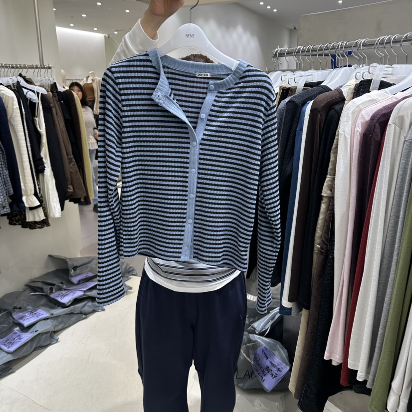 BENE韓國代購女士新品熱賣休閑時尚推薦真品人氣開衫SHOP BENE_Bene開衫圖色1