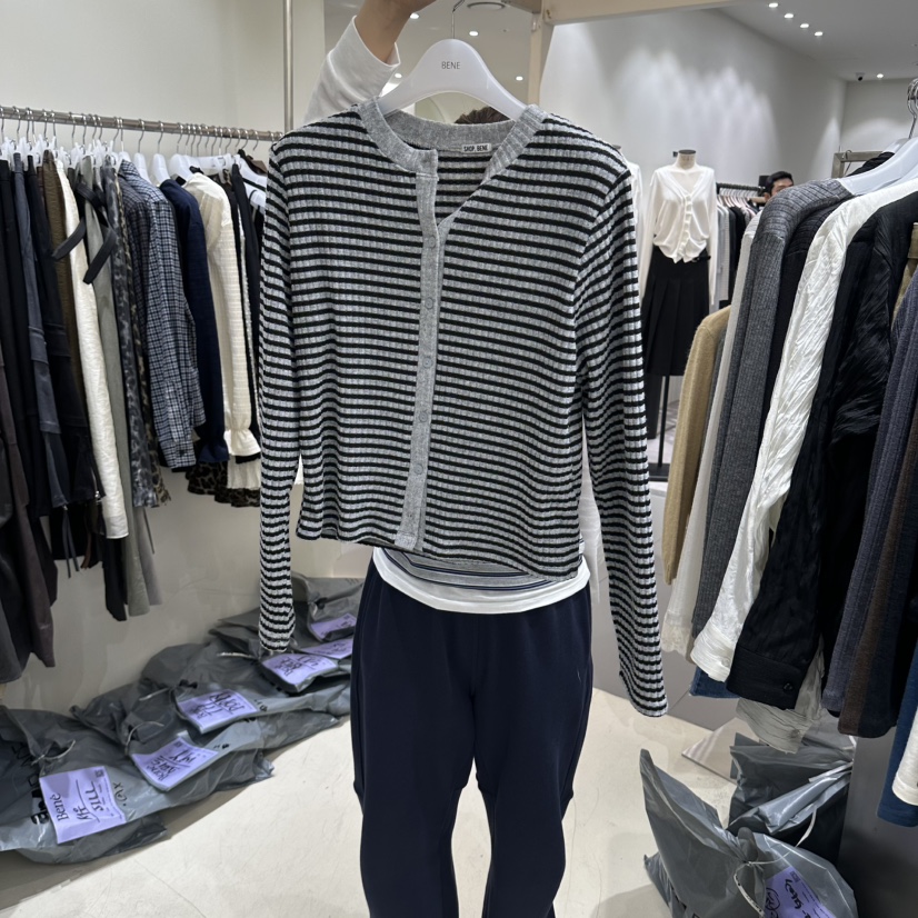 BENE韓國代購女士新品熱賣休閑時尚推薦真品人氣開衫SHOP BENE_Bene開衫圖色2