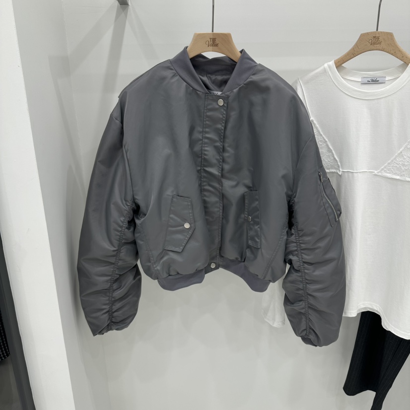THE VALUE東大門代購女士新品人氣真品熱賣時尚休閑夾克THE VALUE夾克圖色1